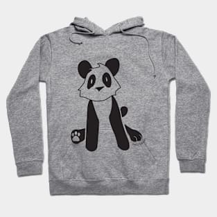 Minimalist Panda Hoodie